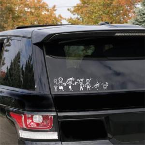 Stick Family Car Family Sticker Funny Gift Decal Baby Showe